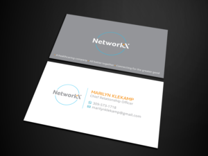 Business Card Design by Verified artistry (Design garden) for NetworkX | Design: #24495424