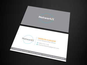 Business Card Design by Verified artistry (Design garden) for NetworkX | Design: #24495427