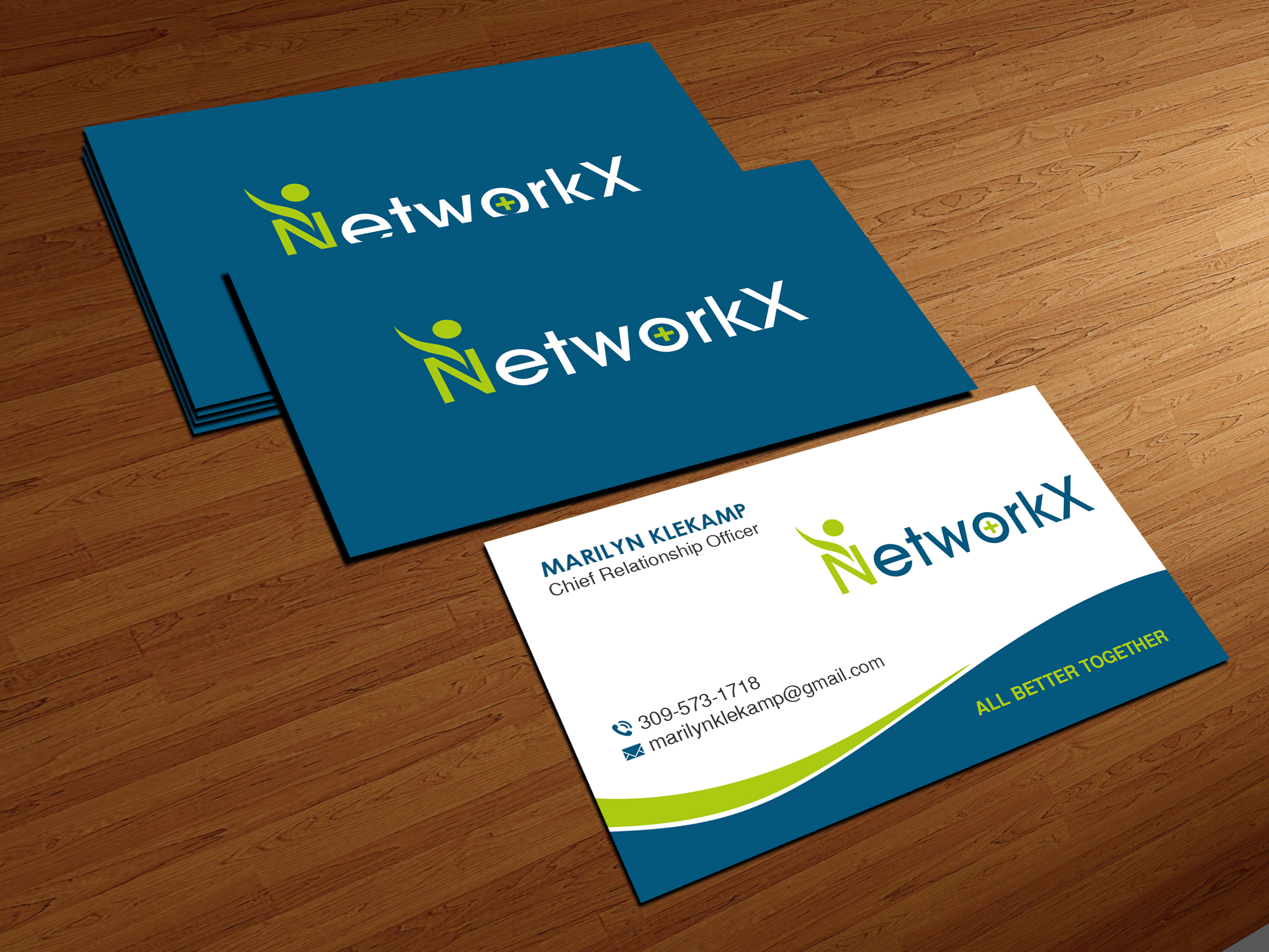 Business Card Design by Creations Box 2015 for NetworkX | Design #24511744