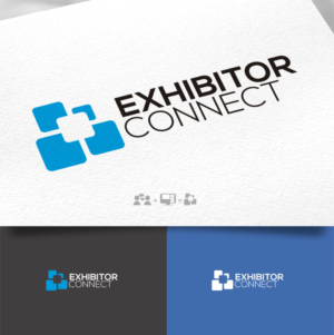 Exhibitor Connect | Logo Design by rafaeldsgn