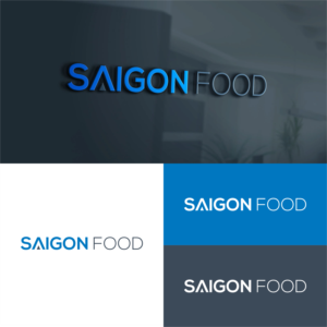 the name Saigon Food must not be on the logo itself, but next to it | Logo Design by tejo