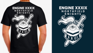 Engine 39 Northfield Knights | Logo Design by NILDesigns