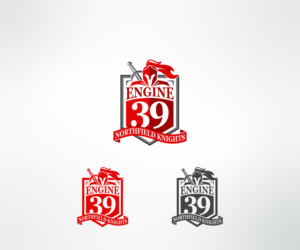 Engine 39 Northfield Knights | Logo Design by anico