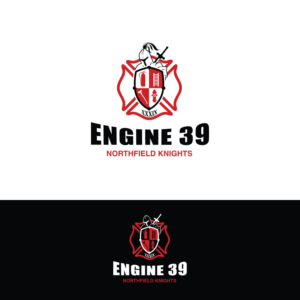 Engine 39 Northfield Knights | Logo Design by Rii