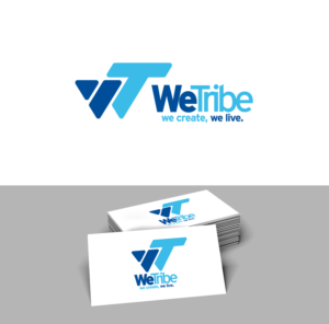 ‘WeTribe’ is the main part of the logo, tagline is ‘we create, we live.’ | Logo Design by trufya