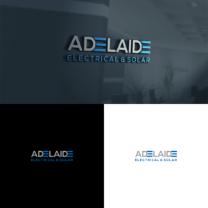 Adelaide Electrical & Solar | Logo Design by ZiangArt_Studio
