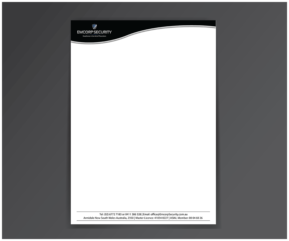 Letterhead Design by CreativeMask for this project | Design #3019665