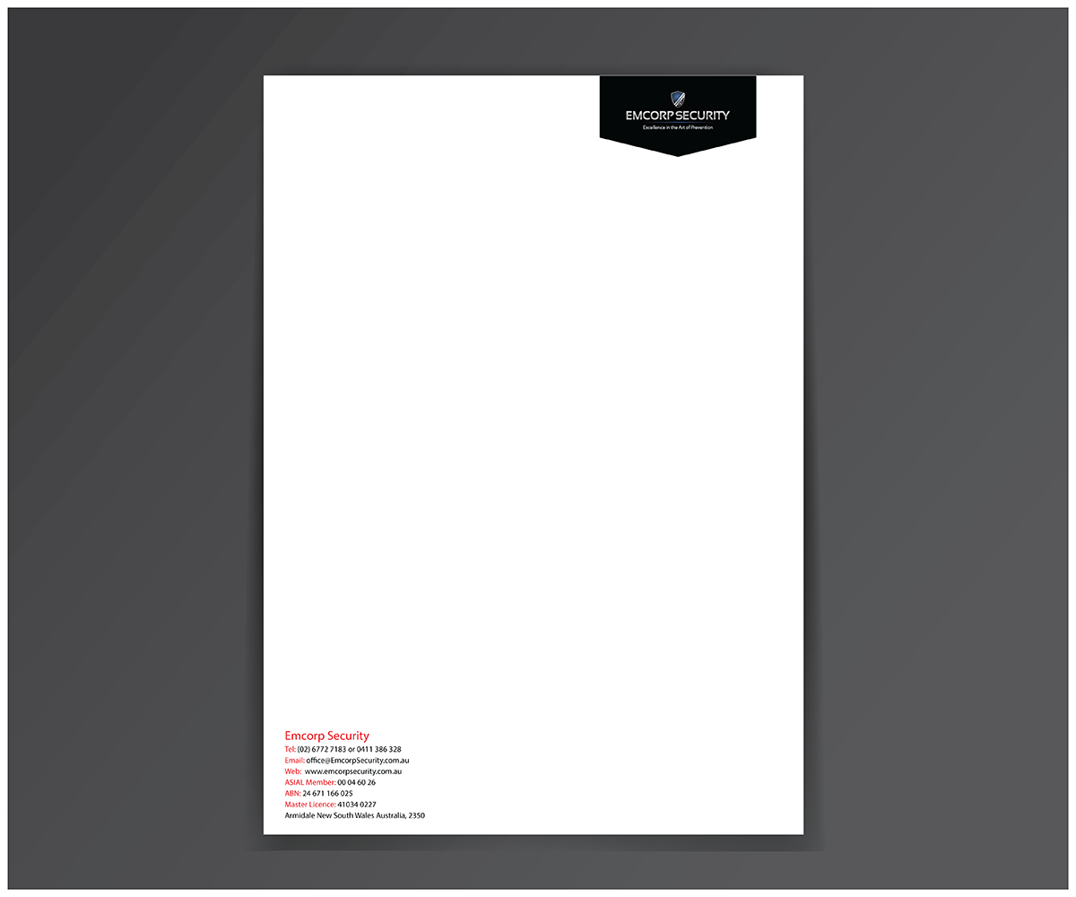 Letterhead Design by CreativeMask for this project | Design #3024588