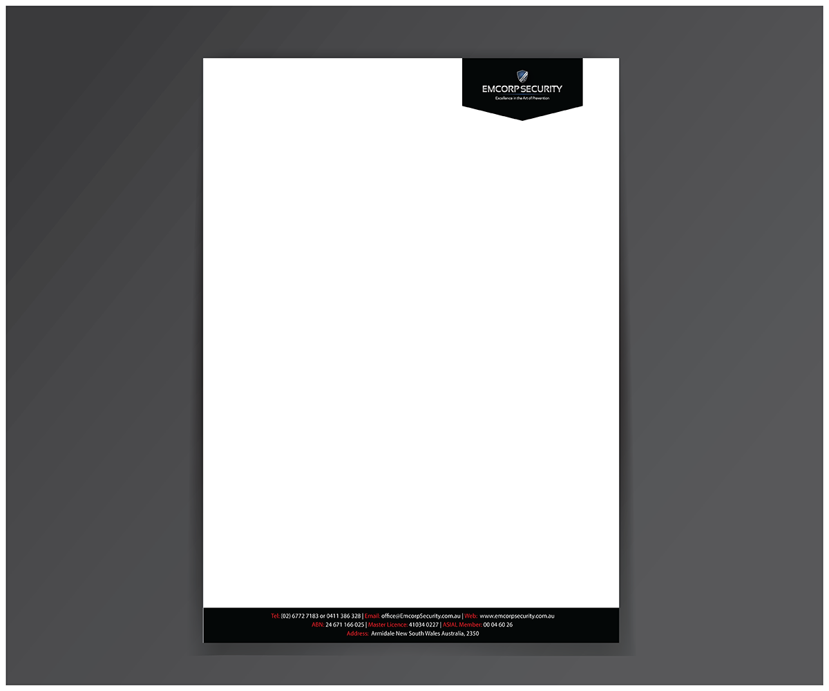 Letterhead Design by CreativeMask for this project | Design #3024593