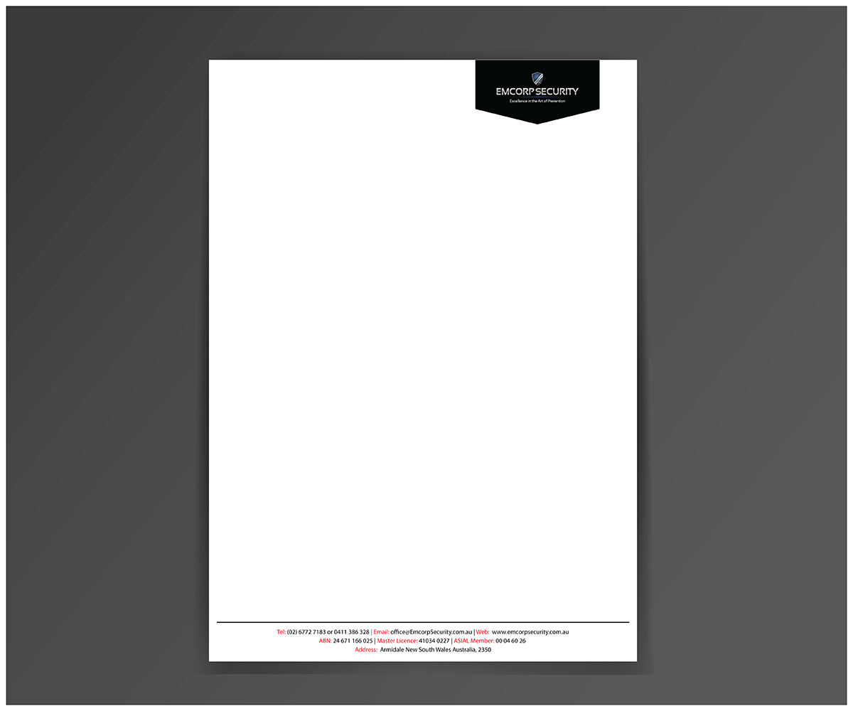 Letterhead Design by CreativeMask for this project | Design #3024599