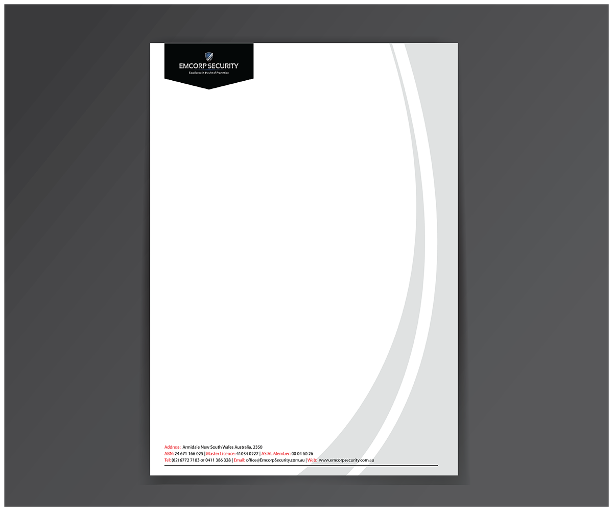 Letterhead Design by CreativeMask for this project | Design #3024765