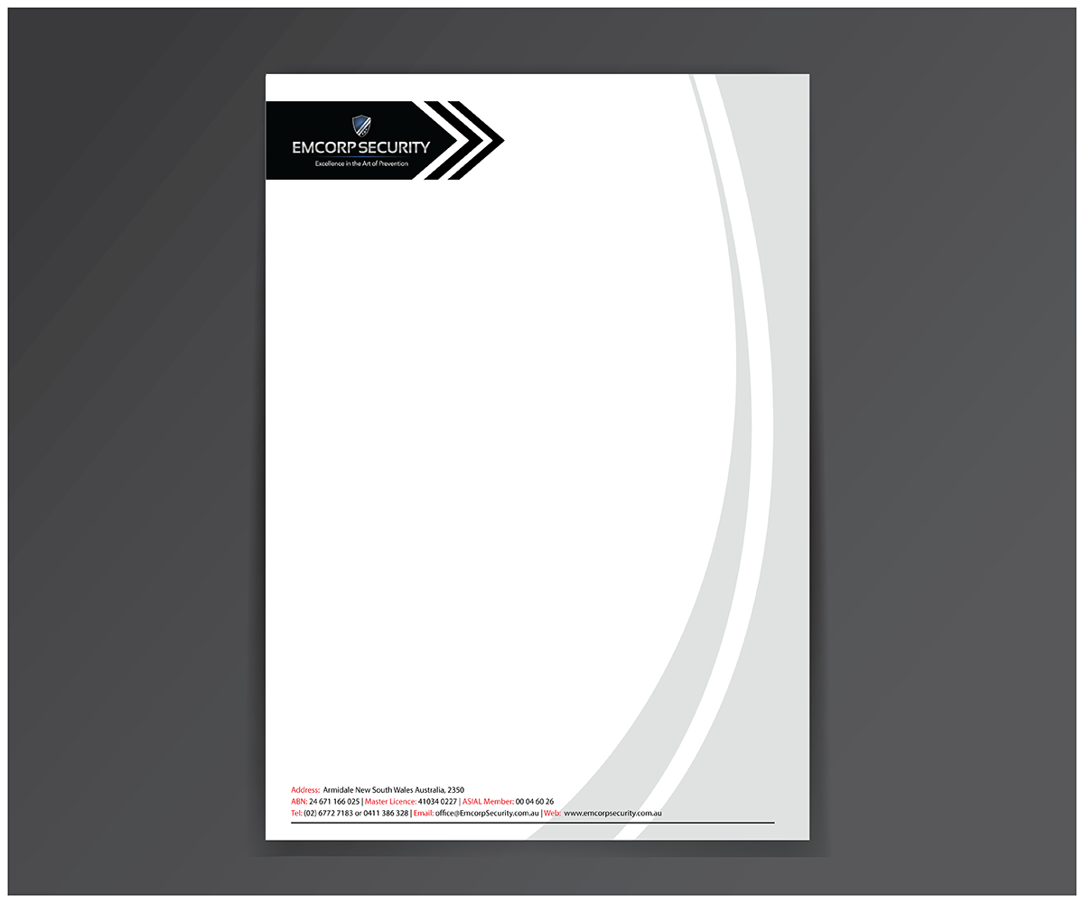 Letterhead Design by CreativeMask for this project | Design #3024767