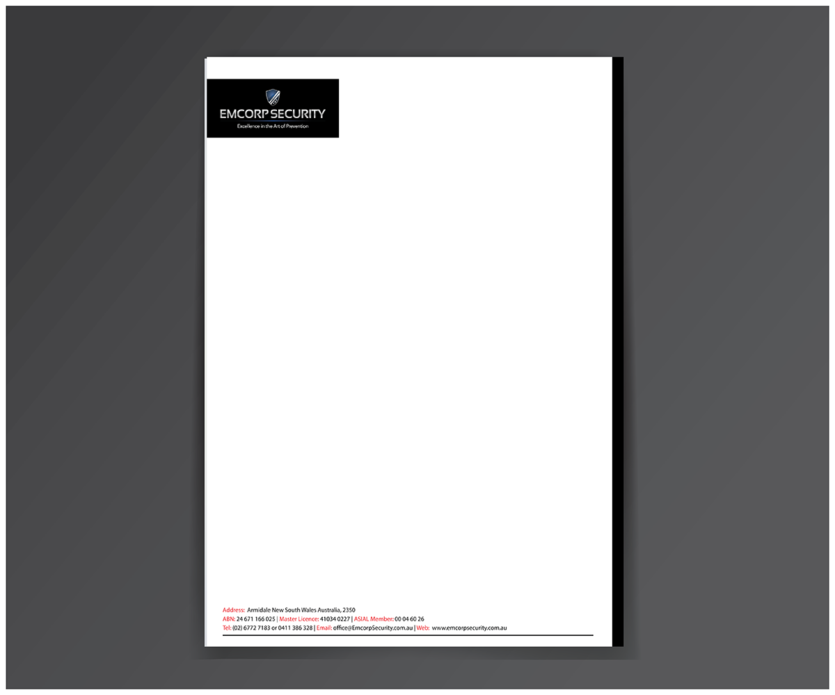 Briefkopf-Design von CreativeMask für dieses Projekt | Design #3024772