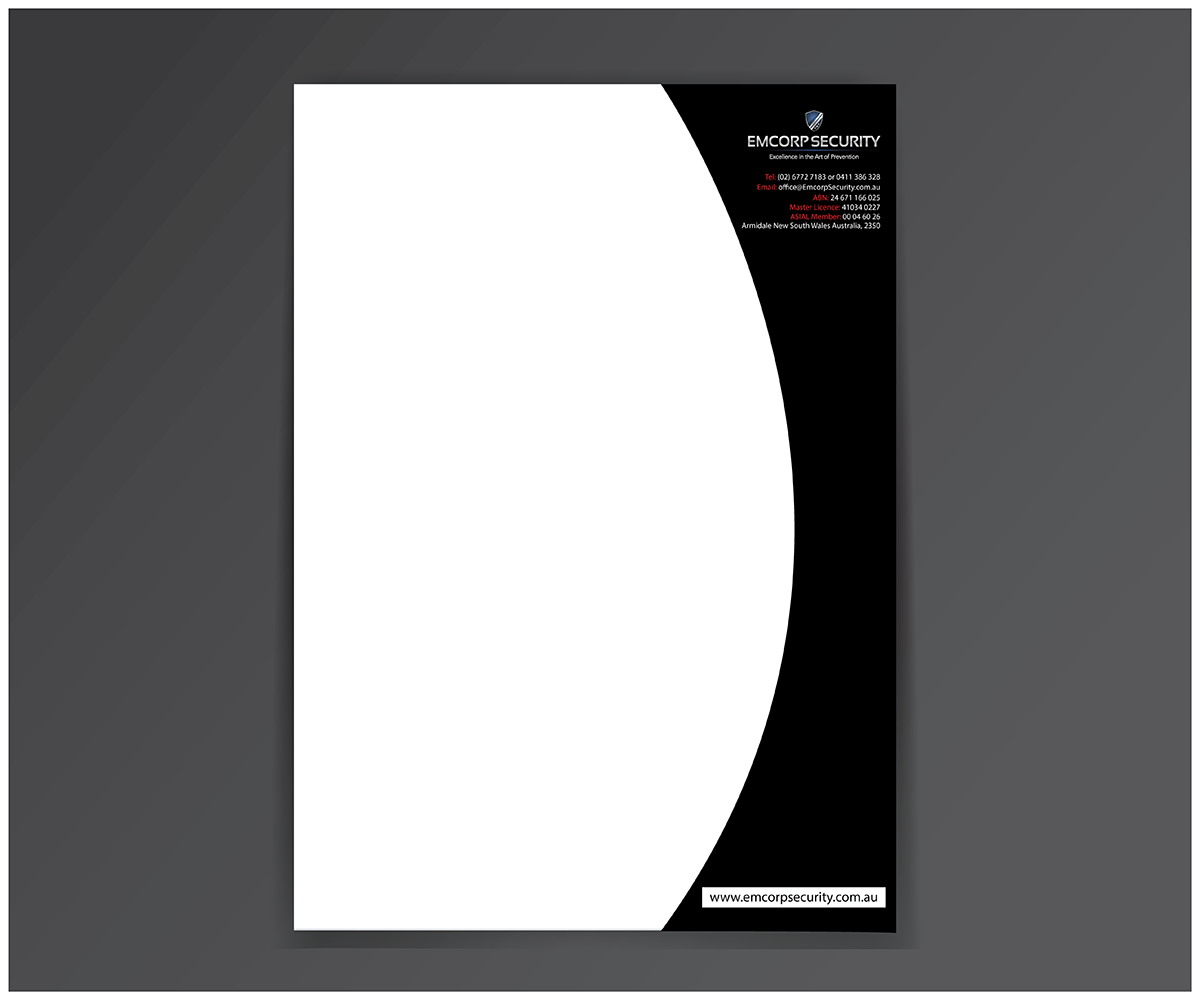 Briefkopf-Design von CreativeMask für dieses Projekt | Design #3026043