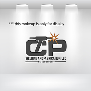CP Welding and Fabrication, LLC.   Preston, MS. 601-917-6859 | Logo Design by Ochieng