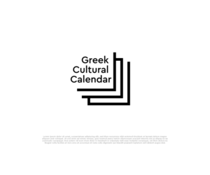 Greek Cultural Calendar | Logo Design by Ng V Duc