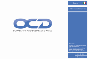 OCD - Organized Company Data - Bookeeping and Business Services | Logo Design by InkThink by Scaurus
