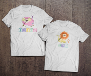 Toddler  Zodiac  T-Shirt Design  | T-Shirt-Design von FigliaPerduta