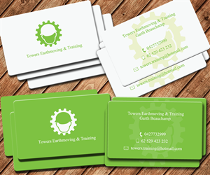 Design de Carte de Visite par Spycroc pour Towers Earthmoving & Training | Design : #3033768