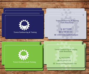 Design de Carte de Visite par Spycroc pour Towers Earthmoving & Training | Design : #3045470