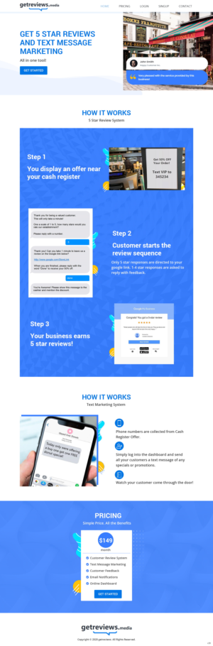 Landing Page-Design von pb für dieses Projekt | Design: #24493808