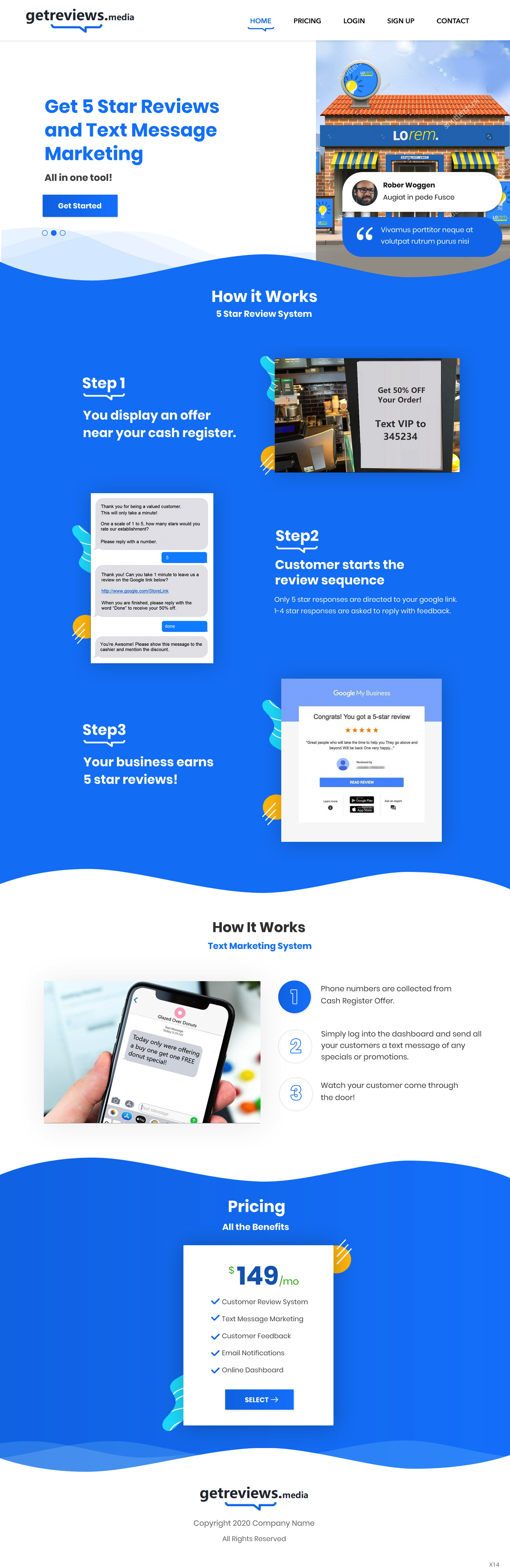 Landing Page Design by pb for this project | Design #24503676
