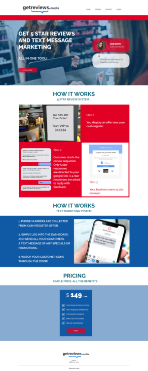 Landing Page Design by ArtistSelva