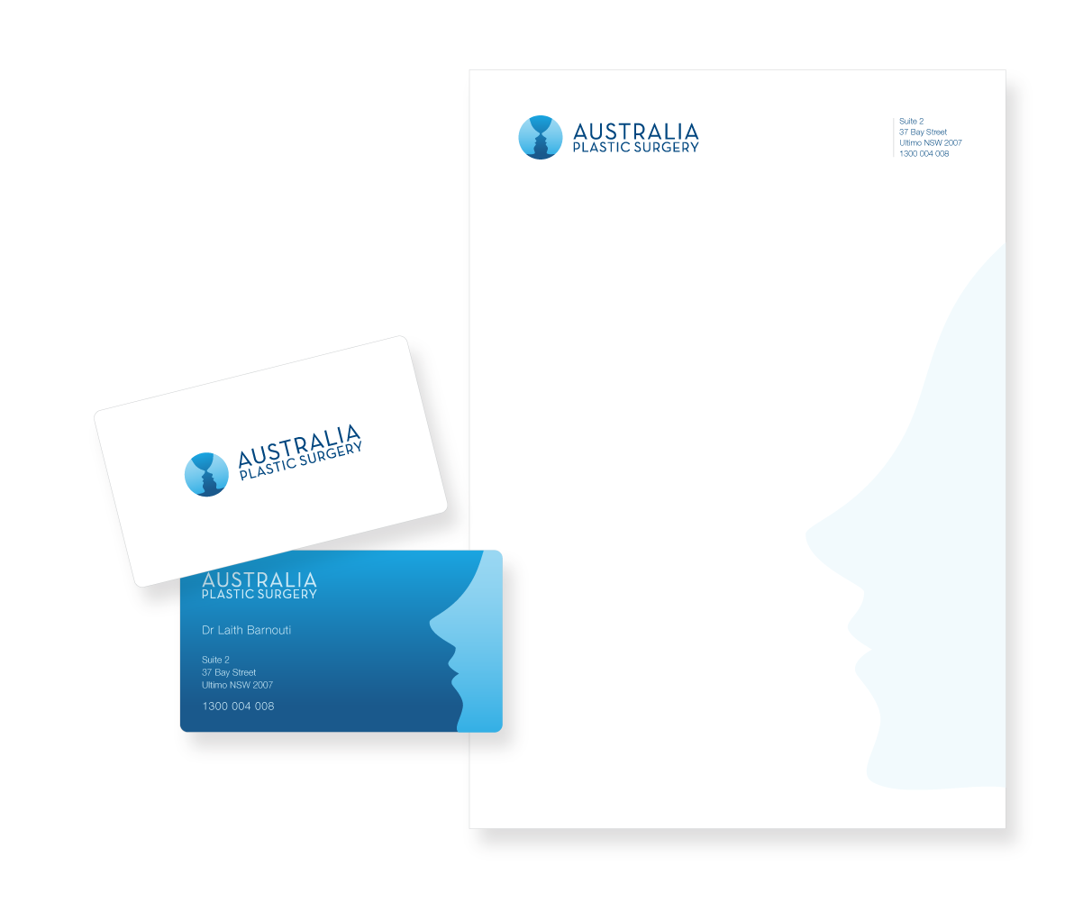 Design de Papeterie par bluejet pour Australia Plastic Surgery | Design #24506490
