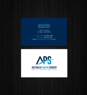 Stationery Design by Creations Box 2015 for Australia Plastic Surgery | Design: #24512736