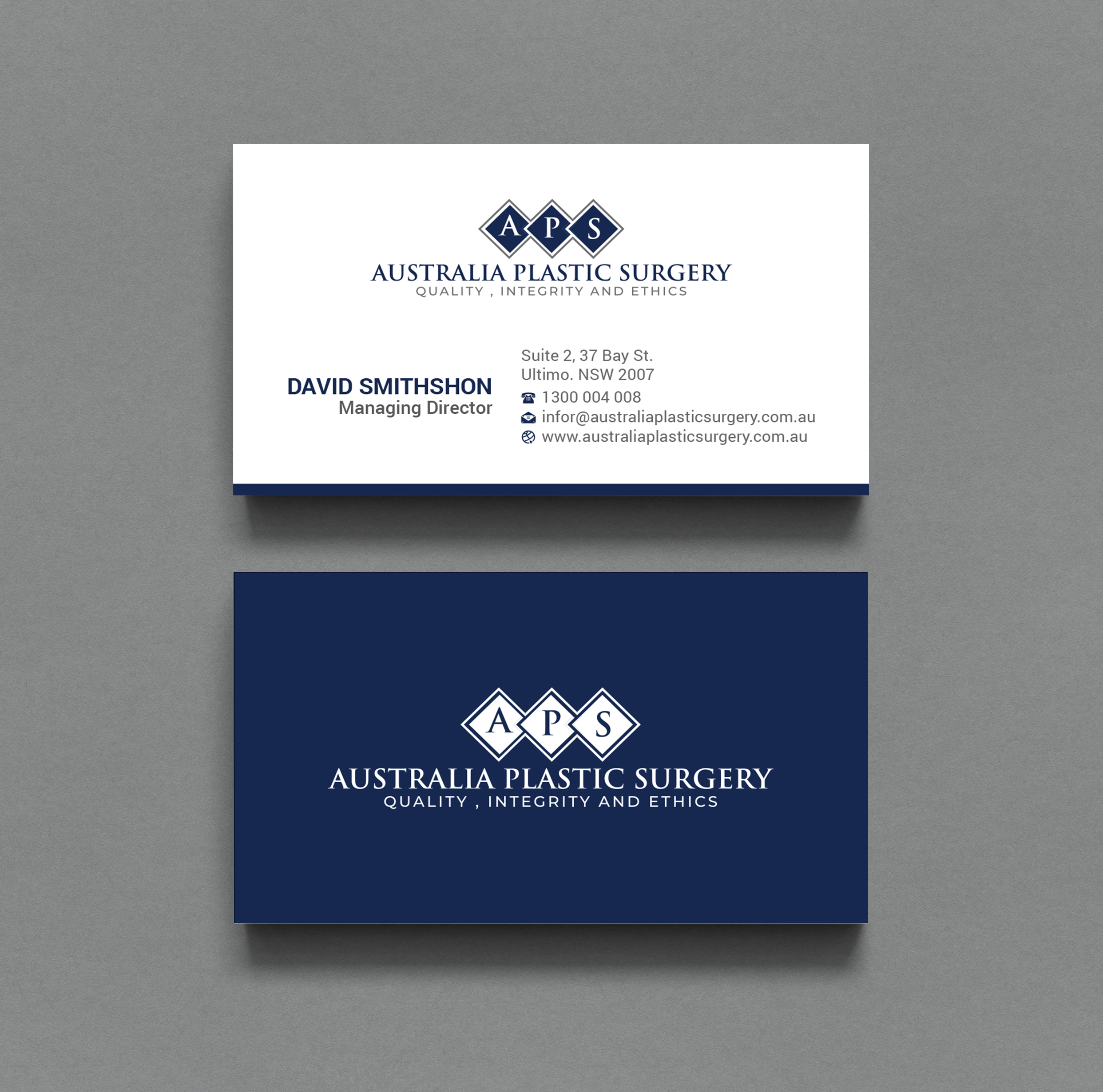 Stationery Design by R.design for Australia Plastic Surgery | Design #24494549