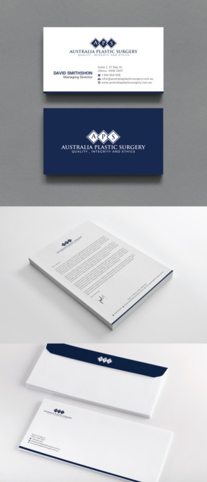 Stationery Design by R.design for Australia Plastic Surgery | Design: #24494646