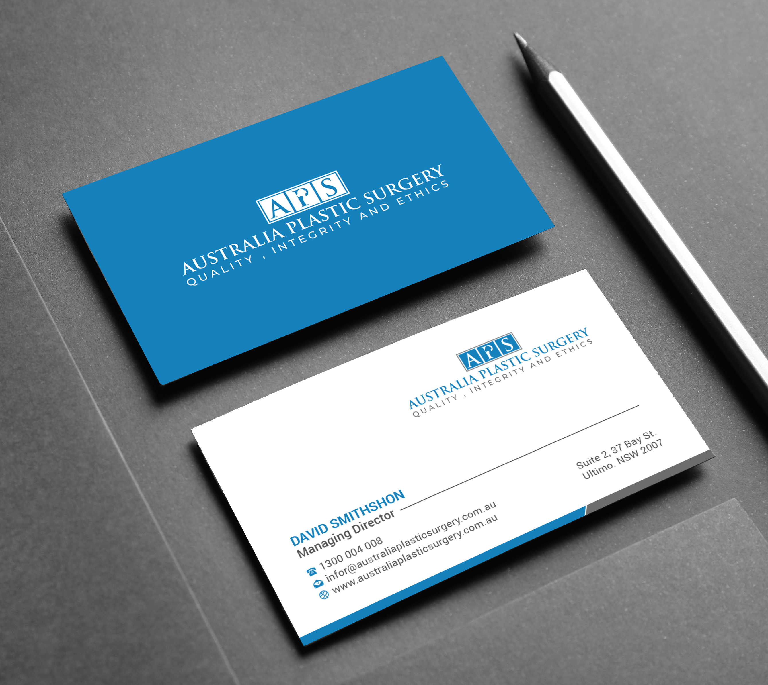 Stationery Design by R.design for Australia Plastic Surgery | Design #24535363