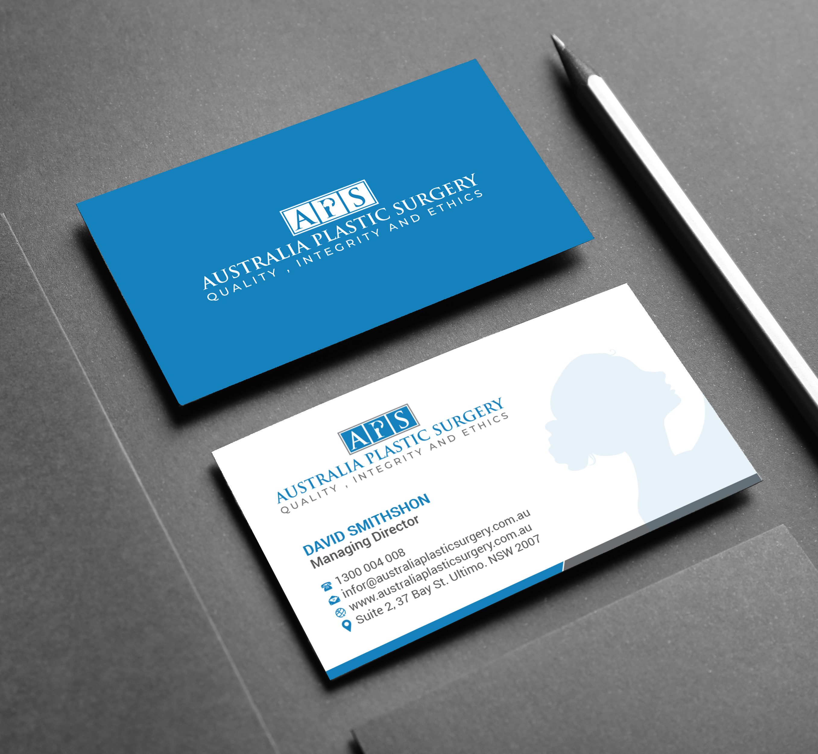 Stationery Design by R.design for Australia Plastic Surgery | Design #24535445