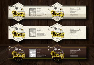 Design a label for a range of honey under :GOOD NATURE HONEY. (Original quirky different) | Label Design by Gayan