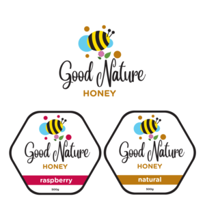 Design a label for a range of honey under :GOOD NATURE HONEY. (Original quirky different) | Label Design by rls