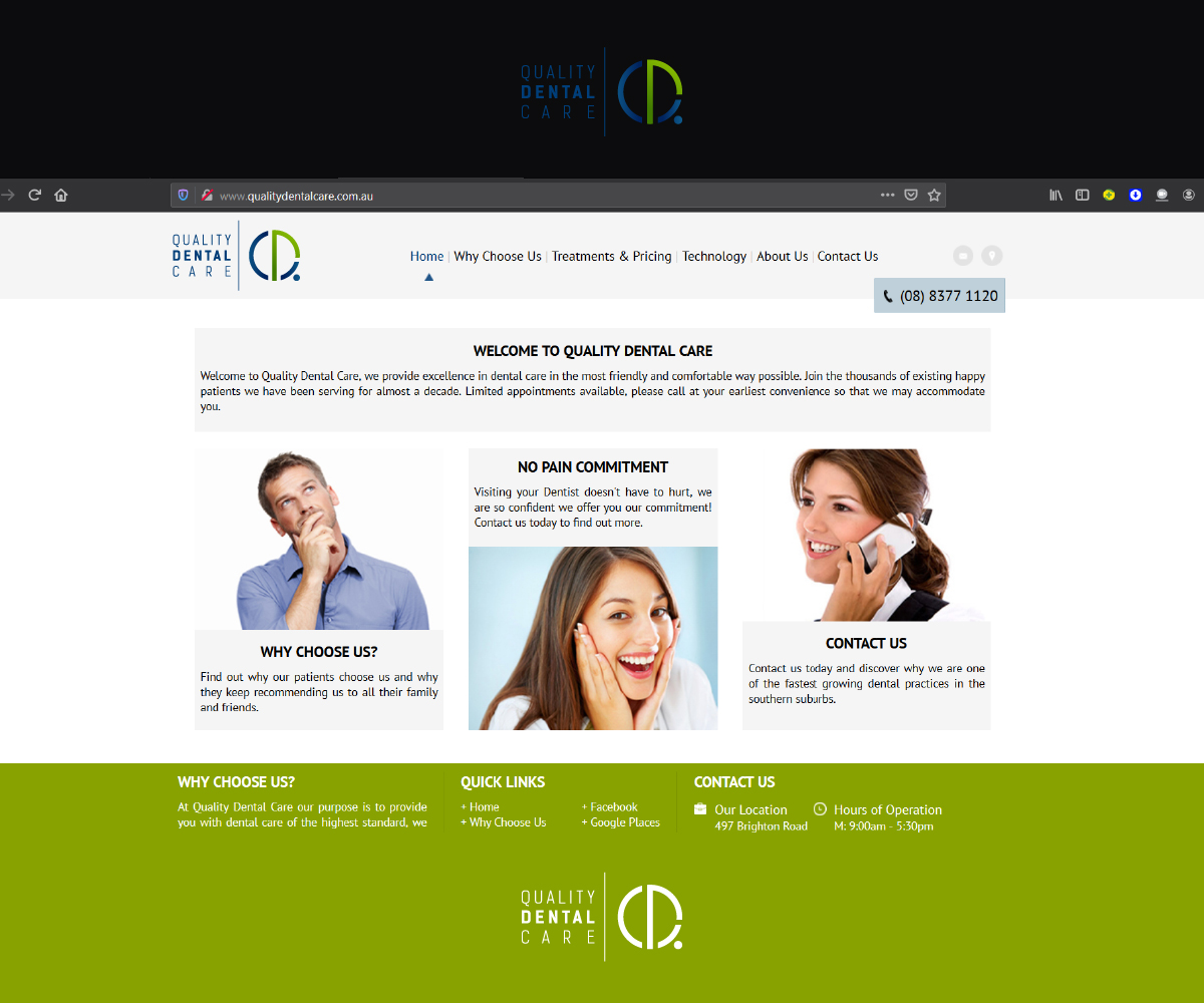 Logo Design by NineOwl for Quality Dental Care | Design #24483577