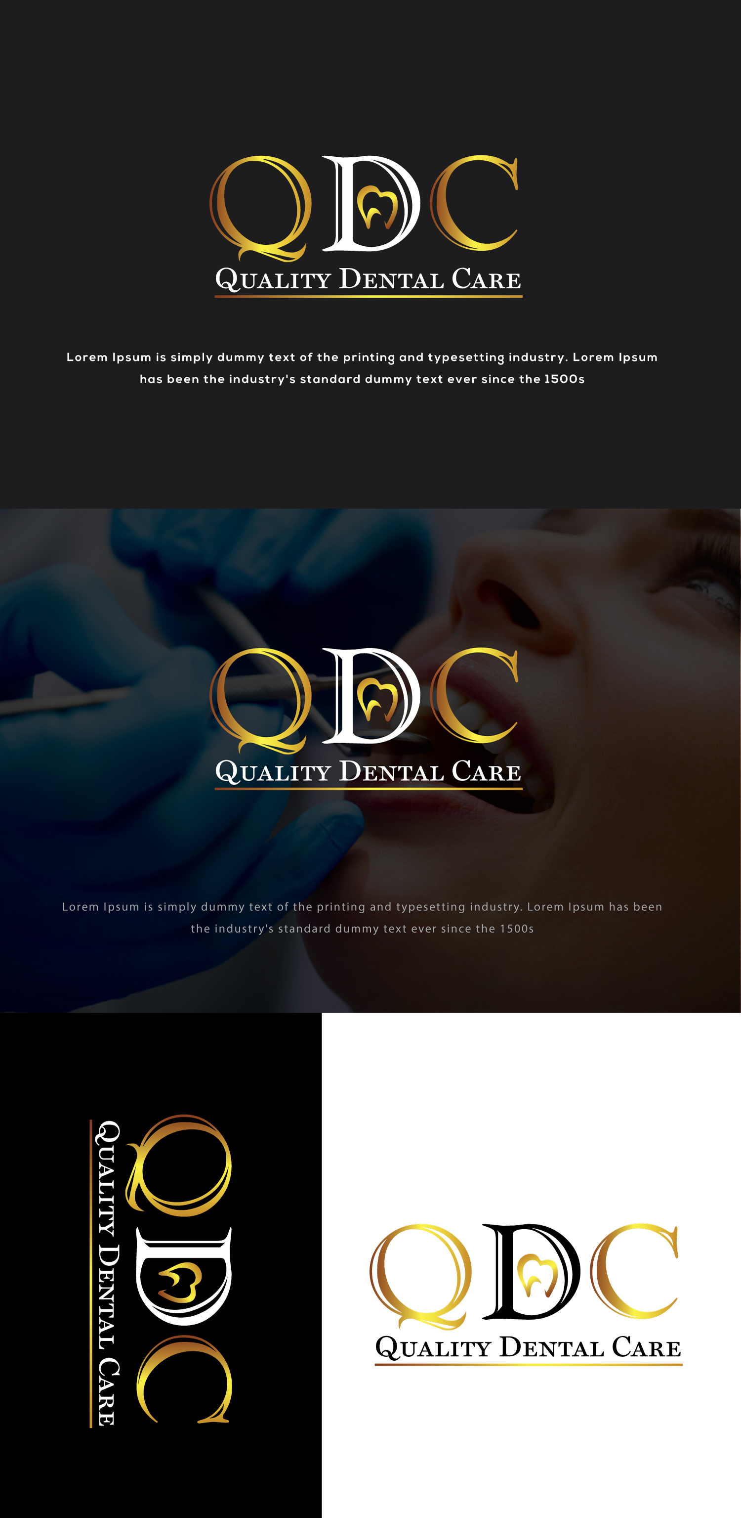 Logo Design by pd graphic 2 for Quality Dental Care | Design #24486294
