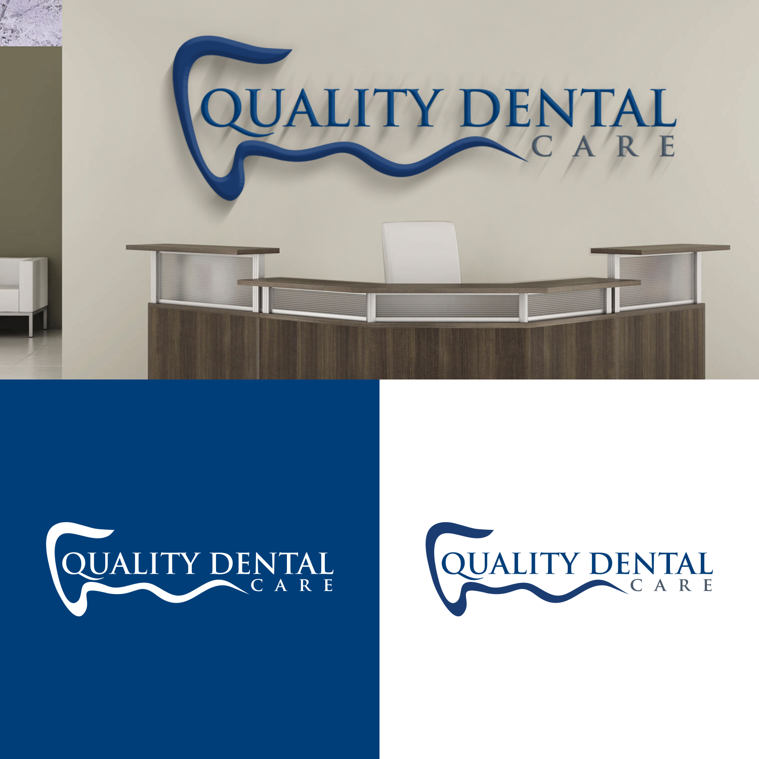 Logo Design by Alya Fikria Rabbani for Quality Dental Care | Design #24484428