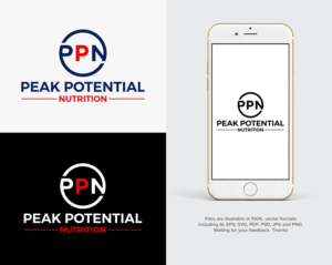 Peak Potential Nutrition | Logo Design by sabbir049