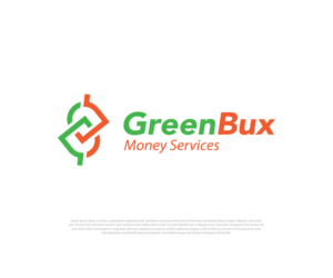 GreenBux Money Services (GreenBux is the name, we are open minded with the capitalization. Money Services should be under the name) | Logo Design by Ng V Duc