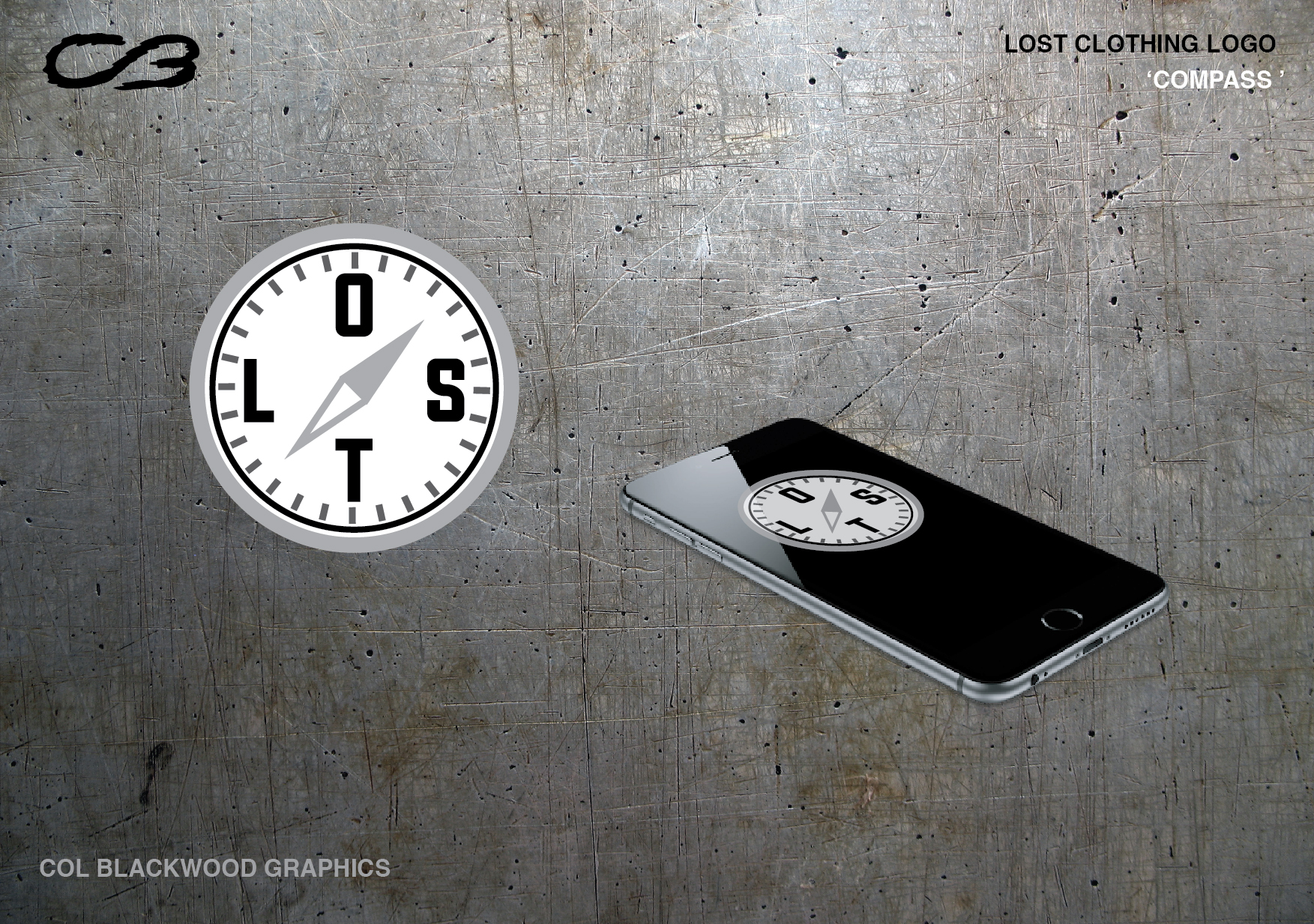 T-shirt Design by Col 3 for Lost Brand Inc. | Design #24495224