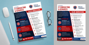 IT Services company general flyer | Flyer Design by SAI DESIGNS