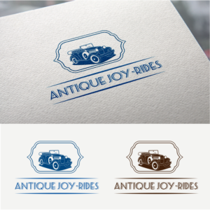 Antique Joy-Rides (SANS SERIF) | Logo Design by adelvalle