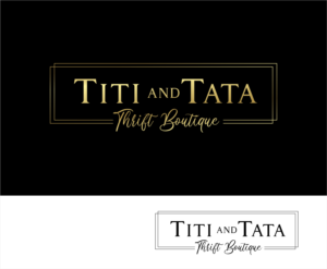 Titi and Tata Thrift Boutique  | Logo-Design von vta
