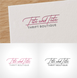 Titi and Tata Thrift Boutique  | Logo-Design von Joenet Jayawarna
