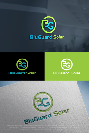 BluGuard Solar  / BluGuard Energy | Logo Design by GoodTimes$$$