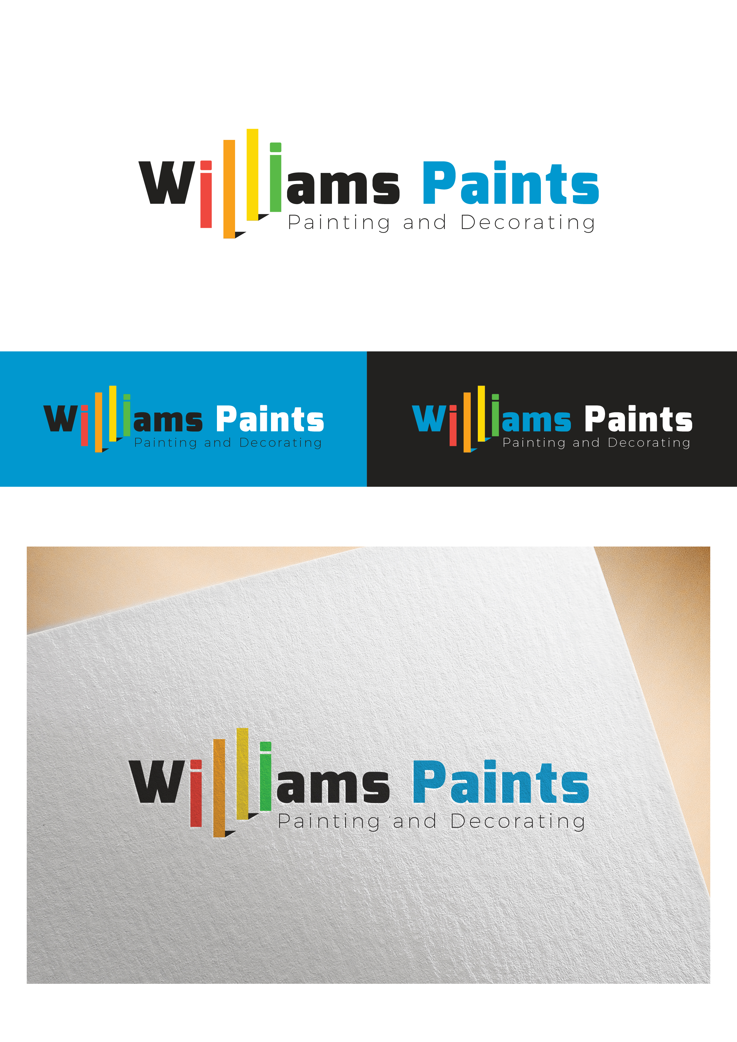 Logo Design by senthilgraphicschennai78 for Williams Paints  | Design #24506341