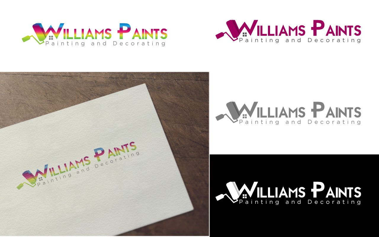 Logo Design by Talha11222 for Williams Paints  | Design #24508353