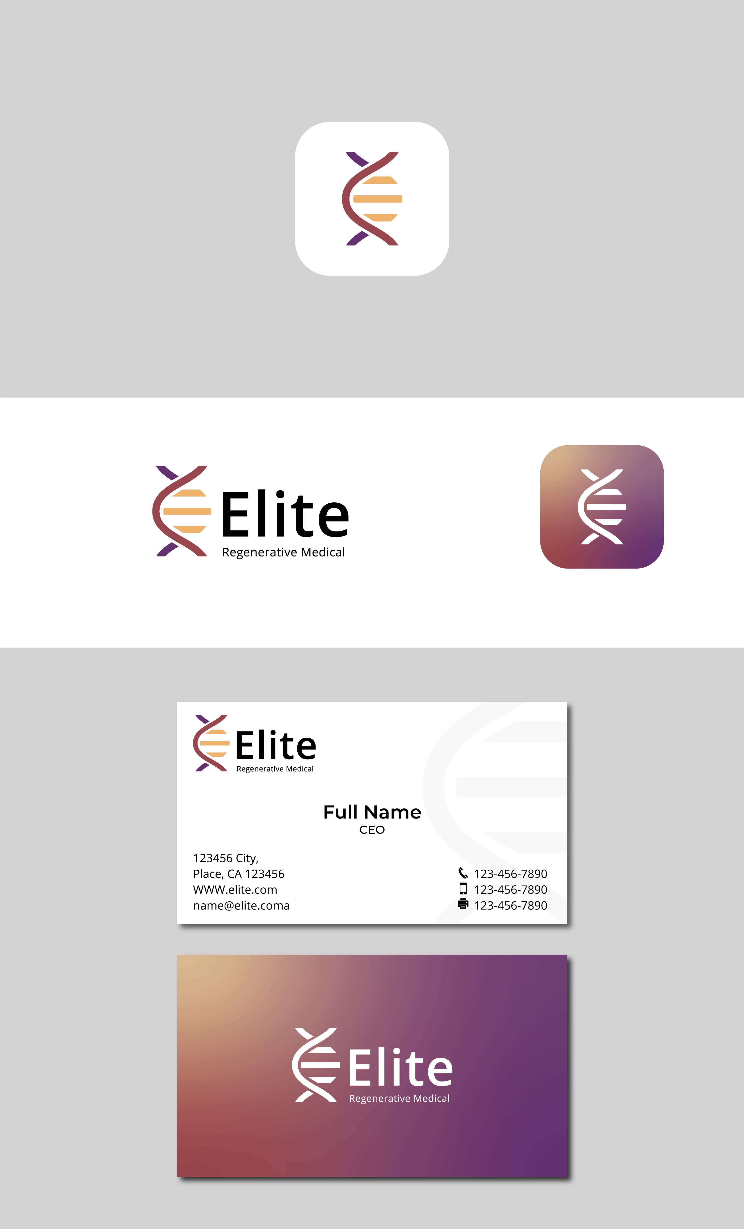 Logo-Design von jnh für Elite Regenerative Medicine | Design #24499532