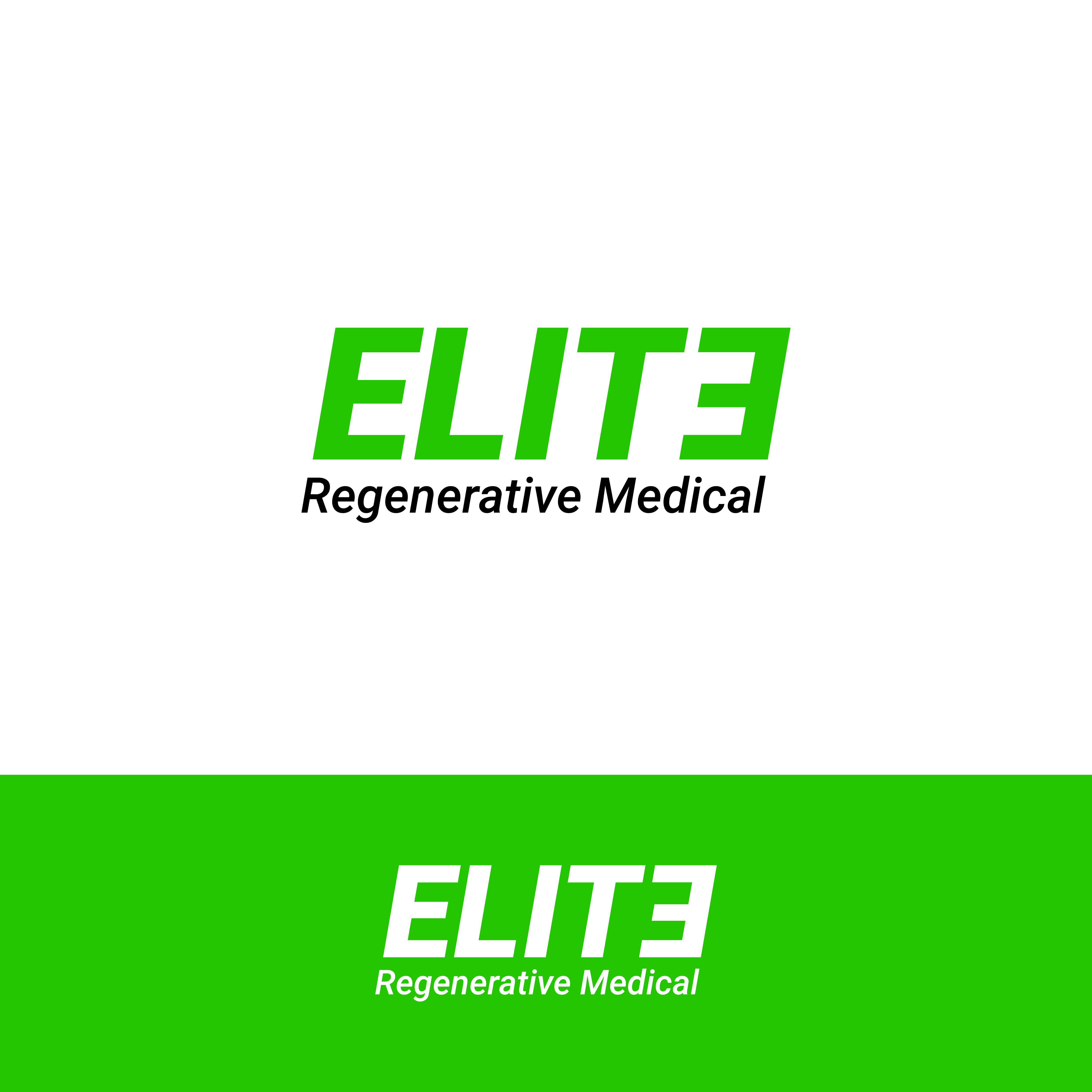 Diseño de Logo por ARTBOT DESIGN para Elite Regenerative Medicine | Diseño #24542021